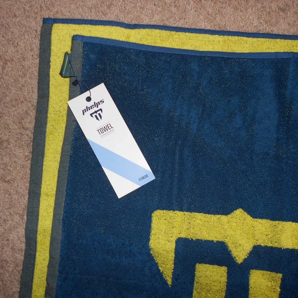 (Michael) PHELPS TOWEL Fitness 27x55in swimming beach